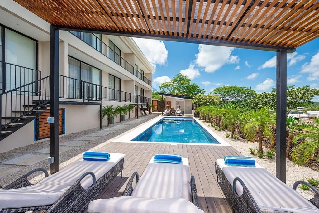 Tamarindo Beach, Prime Location, Fantastic Watersalt Pool & Cold Plunge, Family & Friends Ngoại thất bức ảnh